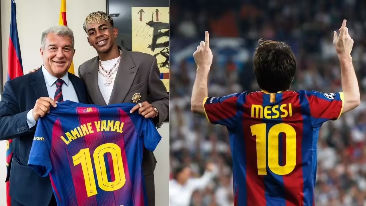 西媒：亚马尔球衣销售是梅西在巴萨的三倍，占球队销量80%